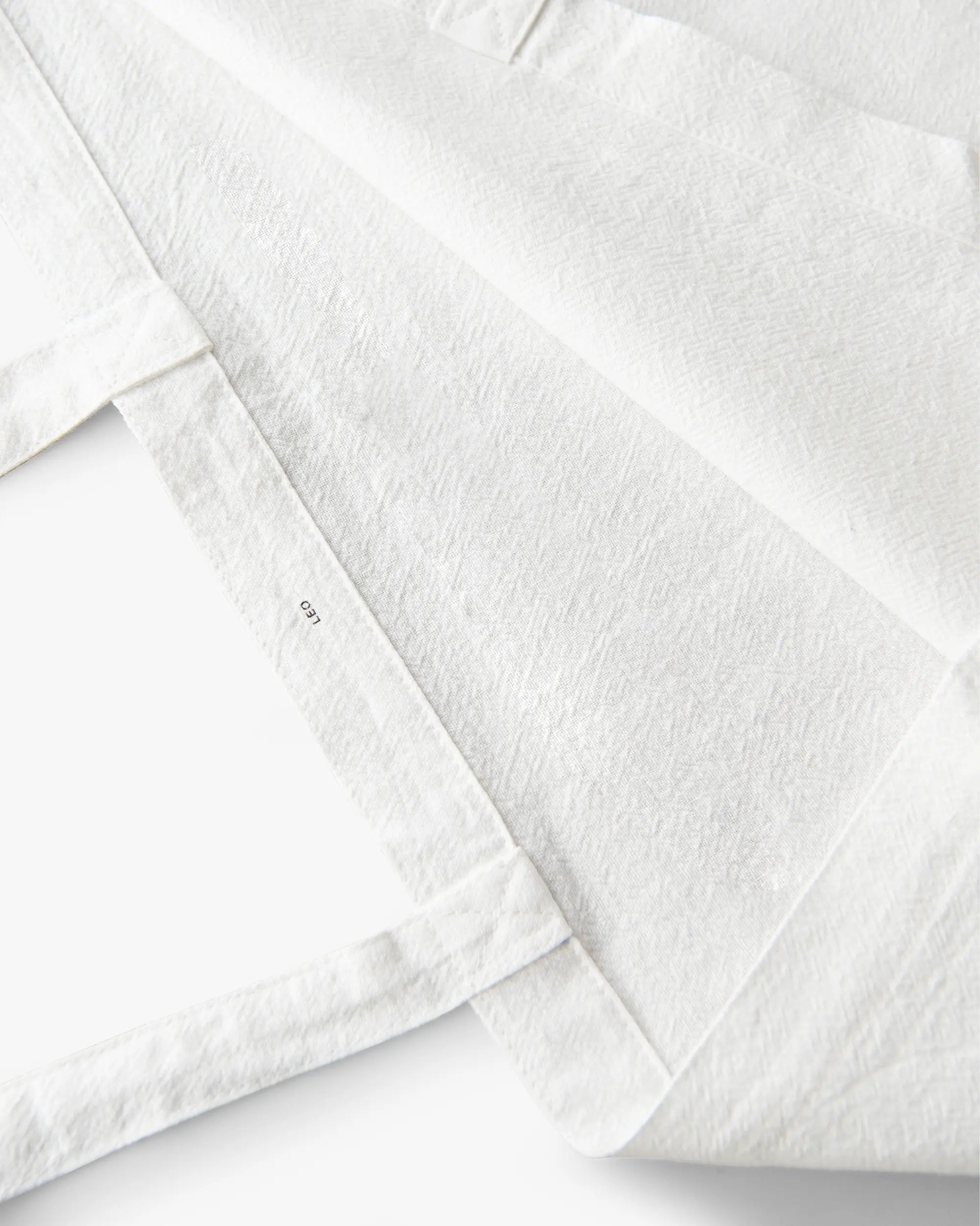 White Tuxtured